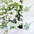 thumbnail image 4 of Artificial Gypsophila ramo PU plástico falso planta interior al aire libre boda decoración del hogar 10 Piezas seitruly JJ22693-01, 4 of 6