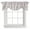 Gray, variant on Tie Up Valance Spring Flowers Valances for Windows Farmhouse Purple Pastoral Floral Leaf Balloon Shade Valance Window Treatment Short Curtain Valances for Living Room Kitchen Bedroom Bathroom 42"x12"