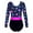Butterfly Black, variant on DPOIS Kids Girls Long Sleeve Leotard Gymnastics Sport Bodysuit Dance Skating Costume
