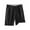Black, variant on asjyhkr Mens Cotto Dress Shorts Expandable Waistband Plus Size Business Work Shorts with Pockets Assorted Color(S-4XL)