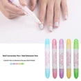 thumbnail image 2 of Nail Polish Corrector Pen with 3 Replaceable Tips: Manicure Tool for Quick Nail Art Mistake Cleanup, Refillable Design for Home & Salon Use, 2 of 8