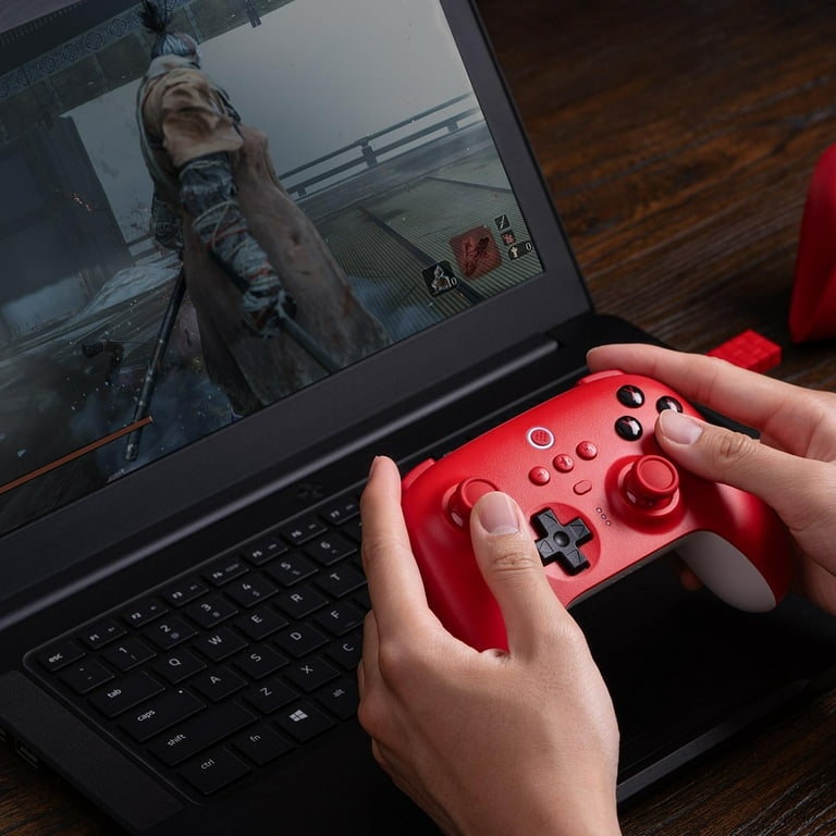 【限定カラー】8BitDo Ultimate | Switch | Red 8Bitdo Ultimate Bluetooth Controller with Charging Dock