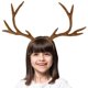 thumbnail image 5 of Diadema con orejas de ciervo para Navidad, moño con orejas de ciervo, diadema con pelo, gorro con orejas de conejo peludo para niñas y mujeres, disfraces, fiestas de cosplay, 5 of 7