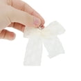 thumbnail image 3 of Unique Bargains 1 Pair Shoelace Charms Lace Bow Design Fashion Shoe Accessories Beige, 3 of 5