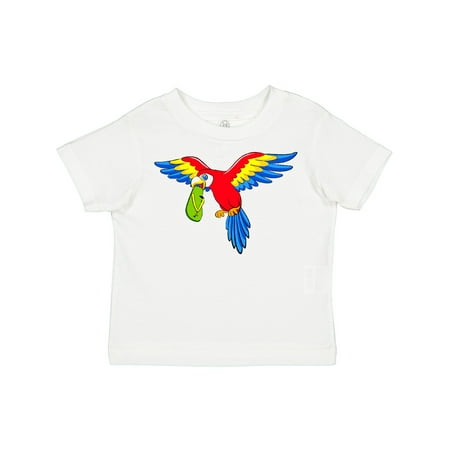 

Inktastic Parrot and Flip Flop Gift Toddler Boy or Toddler Girl T-Shirt