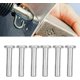 thumbnail image 5 of 100pcs GB867 M4 Sujetadores de remache sólido de aluminio de cabeza plana (M4 * 25), 5 of 5
