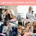 thumbnail image 3 of Travel Makeup Brush Holder, Portable Silicone Makeup Brush Holder Makeup Brush Case with Magnetic Closure for Women, Pink, 3 of 8