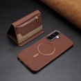thumbnail image 6 of Decase Removable 2-in-1 Magnetic Wallet Case Compatible with Samsung Galaxy A36 5G,PU Leather Flip Cover with RFID Blocking,6 Card & Cash Slots,Shockproof Anti-Scratch PC+TPU Back Cover,Brown, 6 of 12