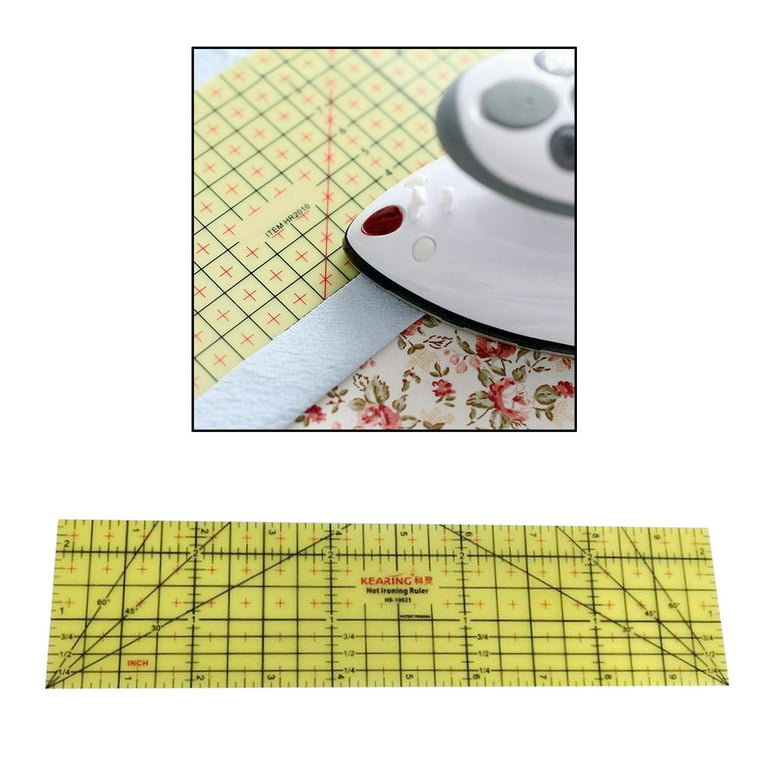 Kearing Hot Hem Ruler Patchwork Tailor Craft DIY Sewing Supplies
