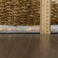 thumbnail image 3 of BoutiqueRugs Liverpool Modern Abstract Area Rug - Contemporary Marble Print Carpet for Living Room - Gray, Pink - 2' x 3', 3 of 12
