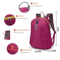 thumbnail image 2 of Mochila Sinotron Ligera Plegable 22L para Viajes y Camping, 2 of 6