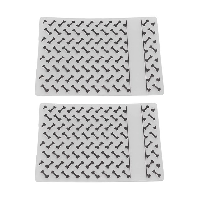 Moldes de Plantillas Para Manualidades Jadeshay 2 Piezas de Carpeta de Relieve de Plástico