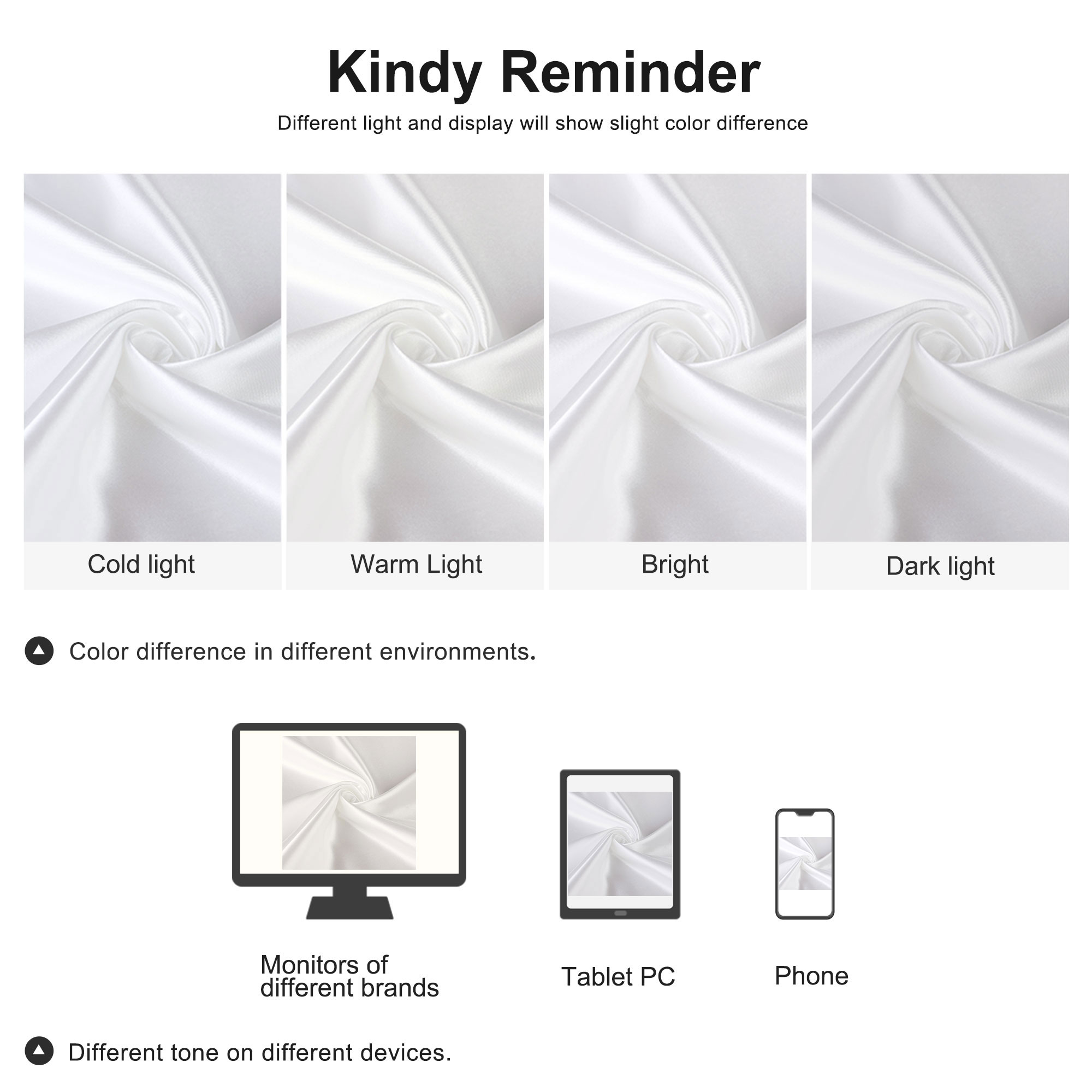 Unique Bargains Satin Body Pillowcases 2 Pcs Zipper Closure White 20"x54"