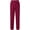 Wine women elastic waist straight leg pants a1, variant on Cagogo Women's Straight Leg Casual Work Pants Elastic Waist Regular Fit Long Trousers with Pockets Solid Travel Office Lounge Wear, Wine M