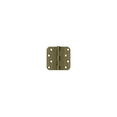thumbnail image 2 of Deltana S44R5BB5 4" x 4" x 5/8" Radius Hinge; Ball Bearings; Antique Brass Finish, 2 of 2