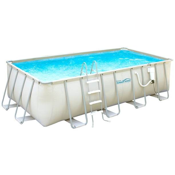 summer wave metal frame pool