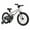 Silver, variant on Costway 16-Inch Kid’s Bike for 4-7 Years Old with Adjustable Saddle & Anti-slip Handlebar Black