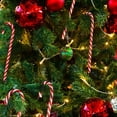 thumbnail image 2 of 25 PCS Christmas Candy Cane Decorations Ornaments,Plastic Candy Cane Christmas Tree Hanging Ornaments for Christmas Holiday Home Decor By SYWAN, 2 of 14