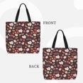 thumbnail image 2 of Fotbe To The Best Mom Bolsa Tote con Estampado para Mujer, Bolsos con Cremallera, Bolsa de Hombro Casual de Gran Capacidad con Bolsillos Internos, 2 of 7