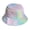 Multicolor5#, variant on Cheers.US Women Tie Dye Rainbow Faux Fur Bucket Hat Fluffy Winter Warmer Fisherman Cap Fashion Plush Rainbow Cap