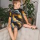 thumbnail image 4 of Fotbe Golden White Fire Dragon Pijama Estampada de 2 Piezas para Niños – Ropa de Dormir de Manga Corta Cómoda para Niños y Niñas, Camiseta y Shorts de Algodón-XX-Large, 4 of 6