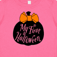 thumbnail image 4 of Inktastic My 1st Halloween with Pumpkin and Orange Bow Boys or Girls Baby T-Shirt, 4 of 5