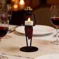 thumbnail image 6 of SPOORYYO Waiter Candle Holders Ornament, Stylish Table Centerpiece for Home Wedding Dining Room Party Decor with Electronic Candles, 6 of 6