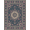 Grey Blue Pink, Pattern 14, variant on ODIKA Floral Medallion With Vintage Scroll Border And Trellis Mauve Rose Refined for Home Office, Gaming Room, Under Desk, Non-Slip Chair-Friendly