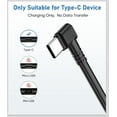 thumbnail image 5 of Dash Cam Power Cord, (15Ft USB Type-C) Premium Thicker Shielded USB C Dashcam Charger Cable for Mirror Camera, 90 Degree Dash Cam Replacement Power Cord & Car Dashcams Power Adapter Wire, 5 of 7