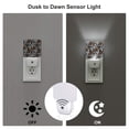 thumbnail image 5 of Uemuo Colorful Screws Night Light, Night Lights Plug into Wall, Dusk to Dawn Sensor Warm White Led Night Light 0.5W-UK, 5 of 9