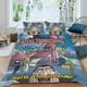 thumbnail image 2 of Hotel Transylvania Conjunto de sábanas temático, trío de piezas, cómodo y amigable con la piel, diseño único, regalo de decoración para el hogar para familiares, amigos y fans,140cm *210cm, 2 of 6