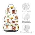 thumbnail image 3 of Lsque Rustic Western Charm Pattern Car Seat Covers for Front Seats , Waterproof Seat Covers for Cars, Sporty Front Seat Covers,Car Seat Cover Protector Front Seats, 3 of 5