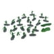 thumbnail image 3 of 18 figuras en miniatura de soldados a escala 1:35, ideal como regalo de cumpleaños o como decoración con 2 búnkeres, diseño de diorama, ideal para Verde, 3 of 8