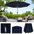 thumbnail image 2 of Pure Garden 10FT Patio Umbrella with Auto Tilt and Vented Canopy (Navy), 2 of 18