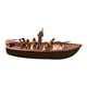 thumbnail image 4 of 6 piezas 1/64 Figuras de personas diminutas Diorama Diseño de escenario Colecciones Escenas para Con barco, 4 of 9