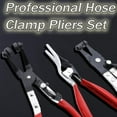 thumbnail image 2 of Professional Hose Clamp Kit, Fuel Line Disconnect & Dismounting Tool Set for Water Hose and Automotive Coolant Radiator Heater, Strong Grip & Easy Operation (4pcs), 2 of 6
