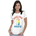 thumbnail image 3 of Feeling Grate Rainbow Cheese Grater Men's Graphic T Shirt Tees Brisco Brands X, 3 of 4