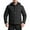 #243-Black, variant on Donemore Men's Heavyweight Detachable Hooded Winter Coat Solid Color Cotton Jacket for Outdoor Workwear