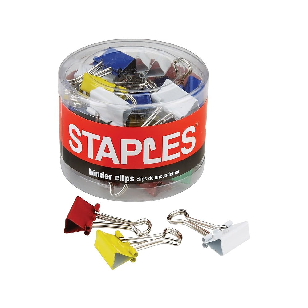 staples binder clips