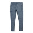 thumbnail image 2 of Athletic Works Mid Rise Slim-Leg Legging (Big Girls), 2 Count, 2 Pack, 2 of 3
