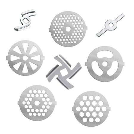 

SIEYIO Stainless Steel Meat Grinder Sausage Maker Food Slicer Chopper Stand Attachment Parts for Kitchen