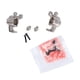 thumbnail image 2 of Conjunto de Dirección del Automóvil RC, Copa de Dirección RC de Metal Amplia de Metal Flexible Y estable Para 16101 Pro 16102 16103 16201, 2 of 7