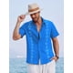 thumbnail image 3 of Playa De Guayabera Cubana Camisas Casual De Lino Para Hombre, 3 of 8