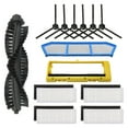 thumbnail image 3 of 13Pcs Vacuum Cleaner Replacements Set Vacuum Roller Brush Filter Brush Filter Attachment for Ilife A4S Accessory, 3 of 9
