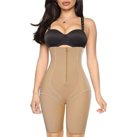 

Loday Women Tummy Control Body Shaper Shorts High-Waisted Thigh Slimmer Panties Shapewear(Beige 3XL)