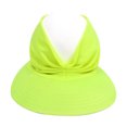 thumbnail image 2 of Women Sport Sun Visor Hat, Wide Brim Empty Top Baseball Sun Travel Cap, Anti-UV Sunscreen Womens Sunhats, Beach Hats for Young Girls Women, 2 of 8