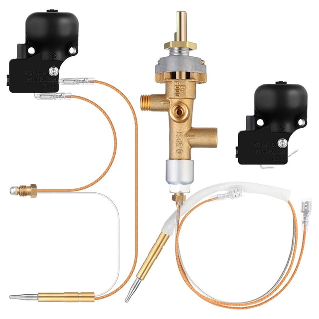 Soupape de Sécurité de Commande pour Chauffage de Patio Extérieur Thermocouple et Interrupteur d'Inclinaison de Remplacement Mingyqi