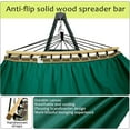 thumbnail image 3 of Tranquillo Hamac Universel avec Supports en Acier Enduit Électrostatique, Support de Hamac Réglable et Pliable avec Filet en Polyester à 2 Couches et Sac de Transport pour 2 Personnes. Toile - Vert Émeraude, 3 of 5