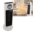 thumbnail image 1 of Space Heater For Indoor, 1500W 70 Oscillating Ceramic Tower Electric Heater With Remote Control Timer, Fast Heating  Noiseless Portable Heater For, 1 of 8