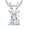 Platinum, variant on 1 Carat Platinum Pear Shape IGI Certified LAB GROWN Diamond Solitaire Pendant Necklace Jewelry for Women with 18" Gold Chain